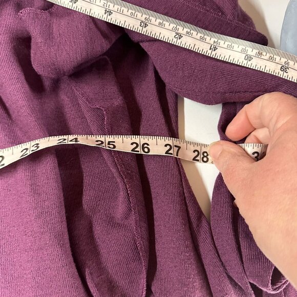 Soft Surroundings Madeline Tunic Top,‎ Purple Wine - Picture 8 of 8